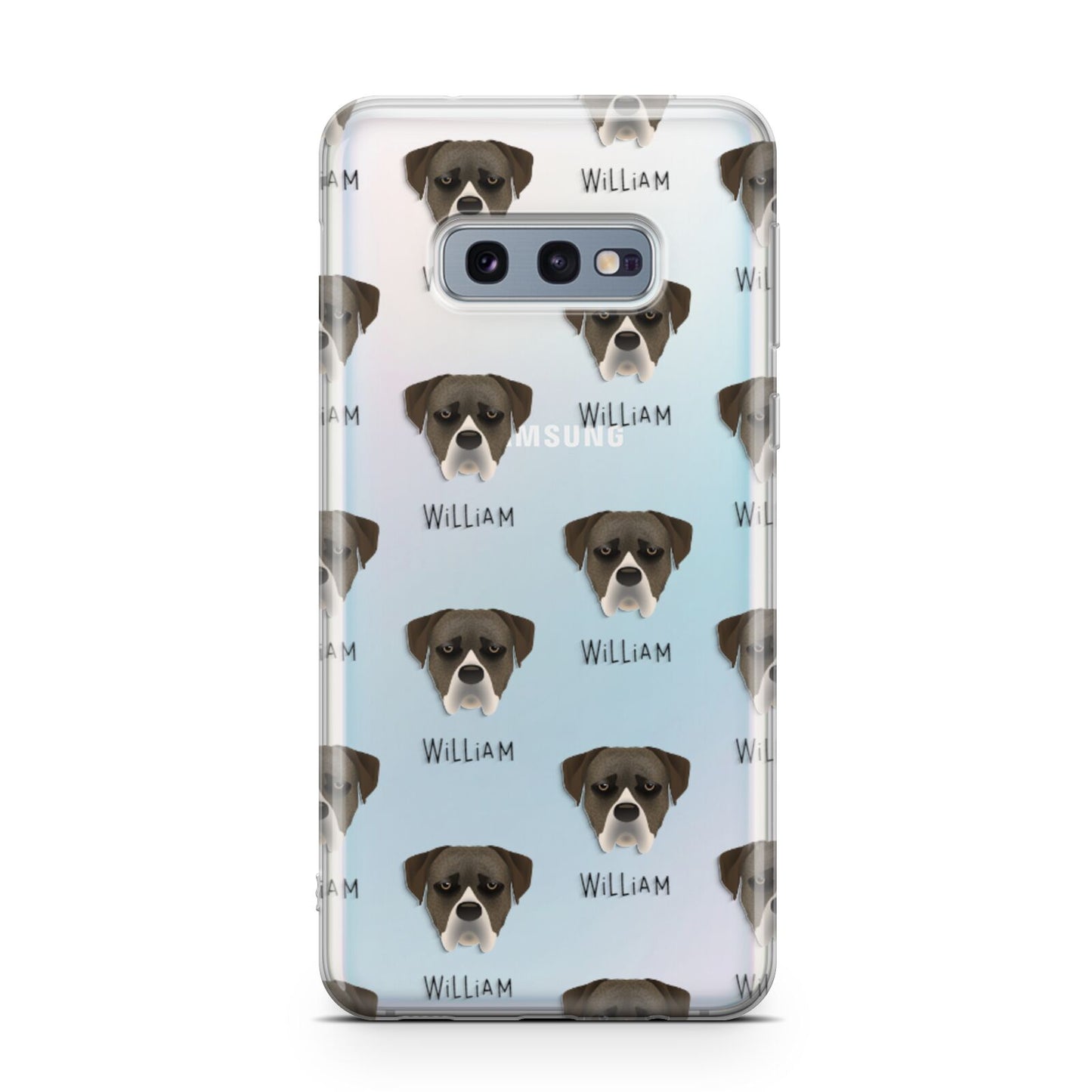 Boerboel Icon with Name Samsung Galaxy S10E Case