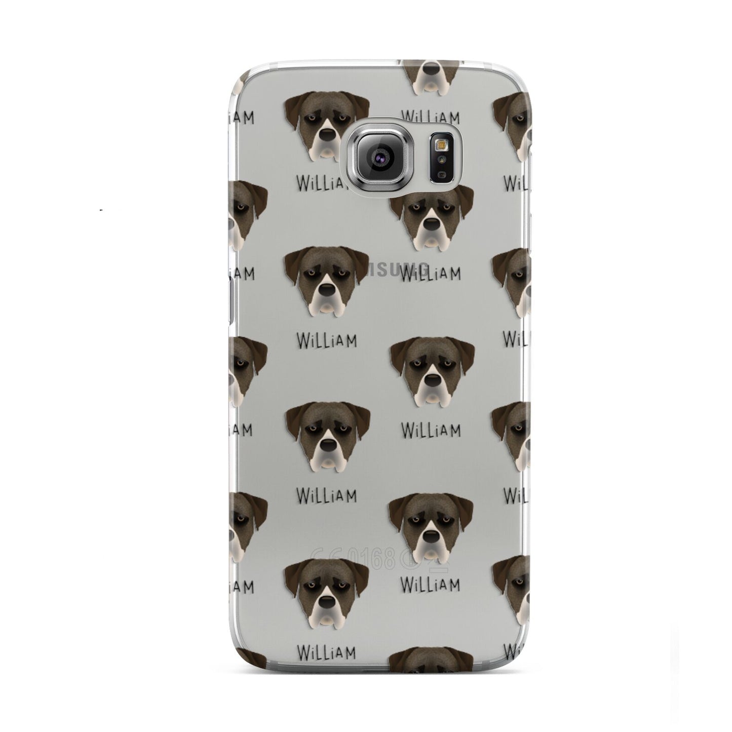 Boerboel Icon with Name Samsung Galaxy S6 Case