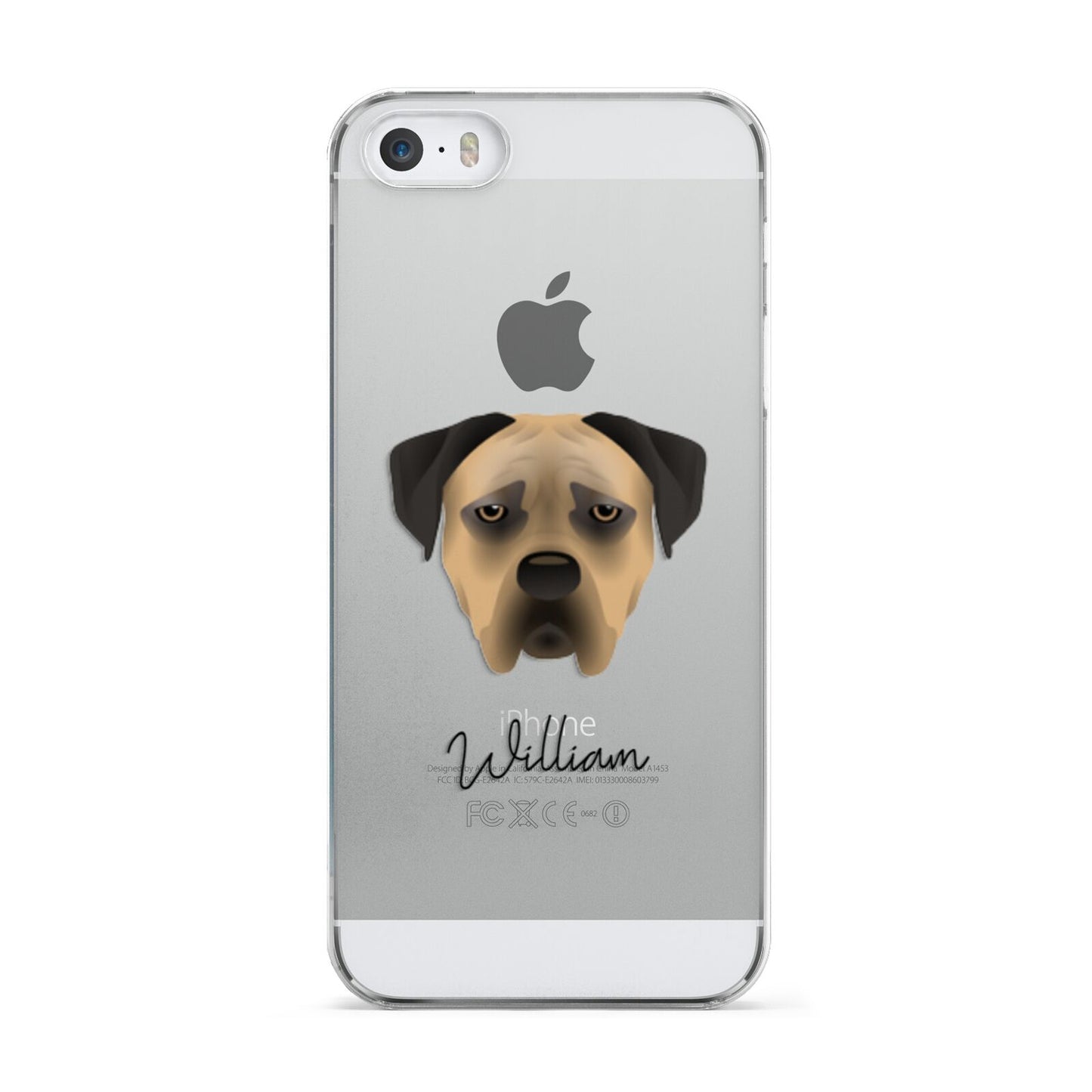 Boerboel Personalised Apple iPhone 5 Case