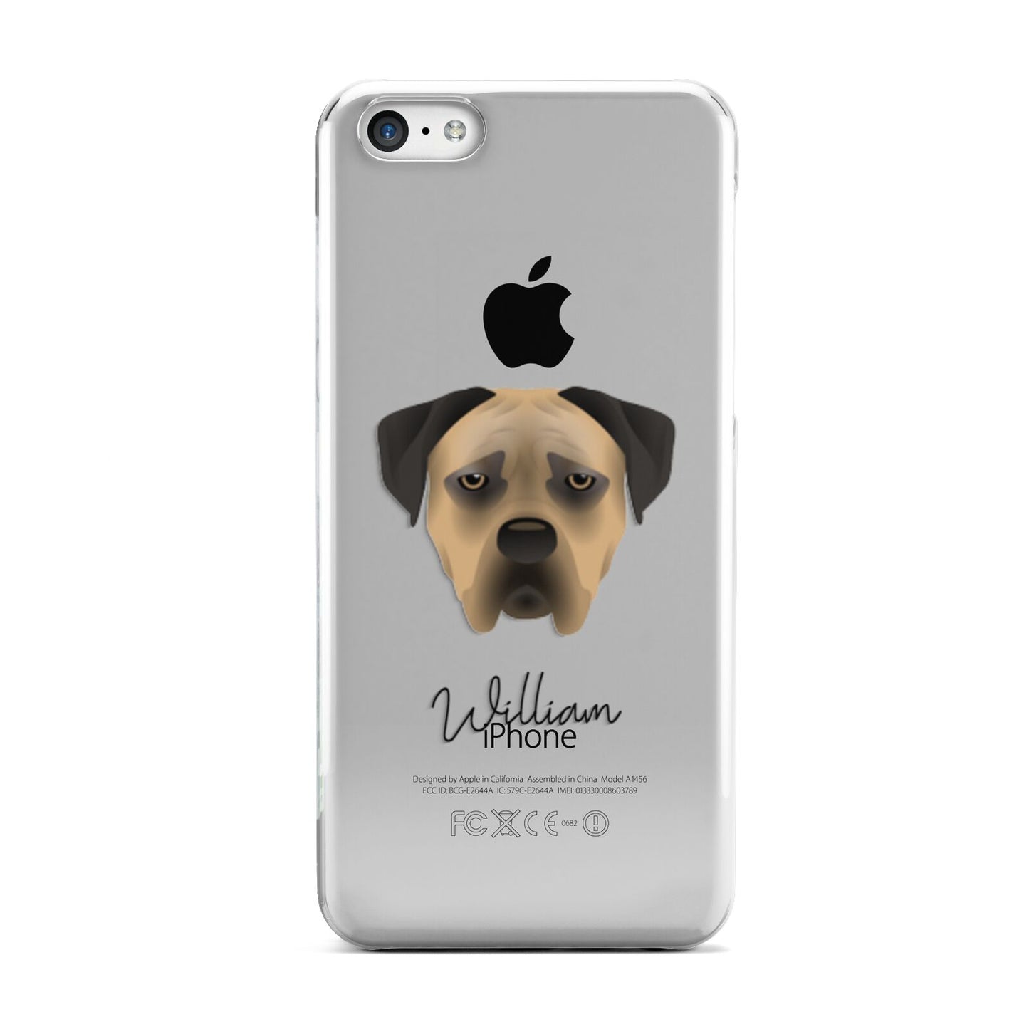 Boerboel Personalised Apple iPhone 5c Case