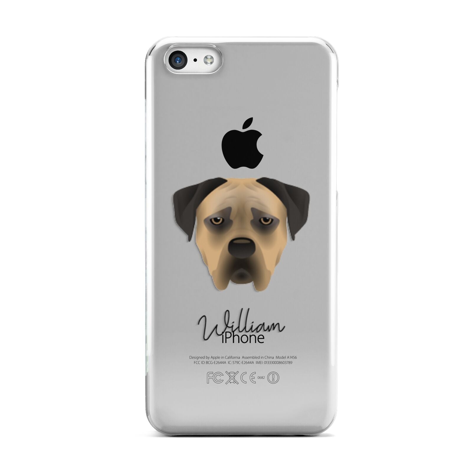 Boerboel Personalised Apple iPhone 5c Case