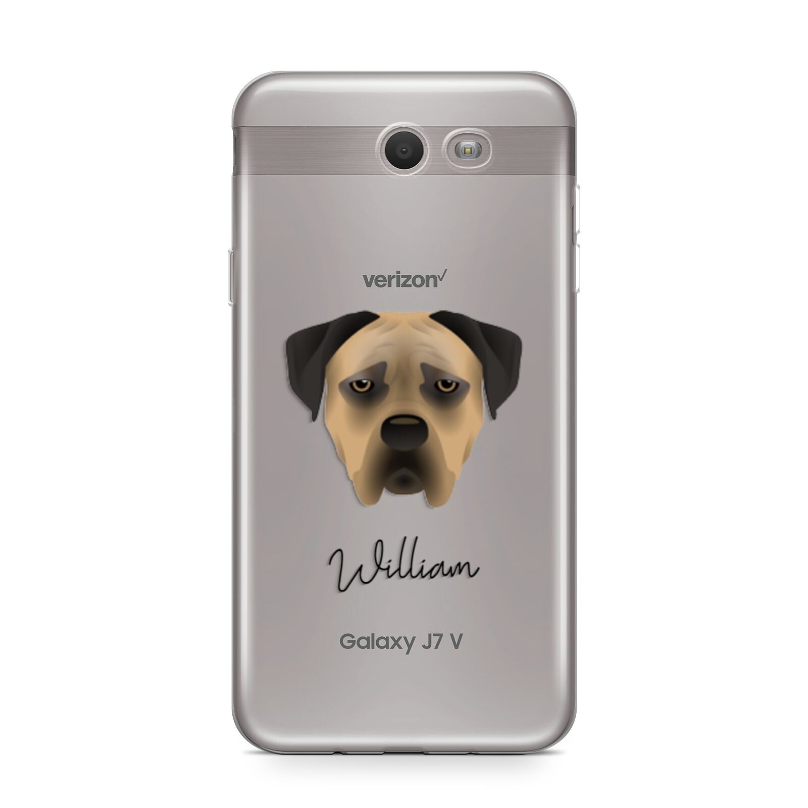 Boerboel Personalised Samsung Galaxy J7 2017 Case