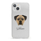 Boerboel Personalised iPhone 13 Clear Bumper Case