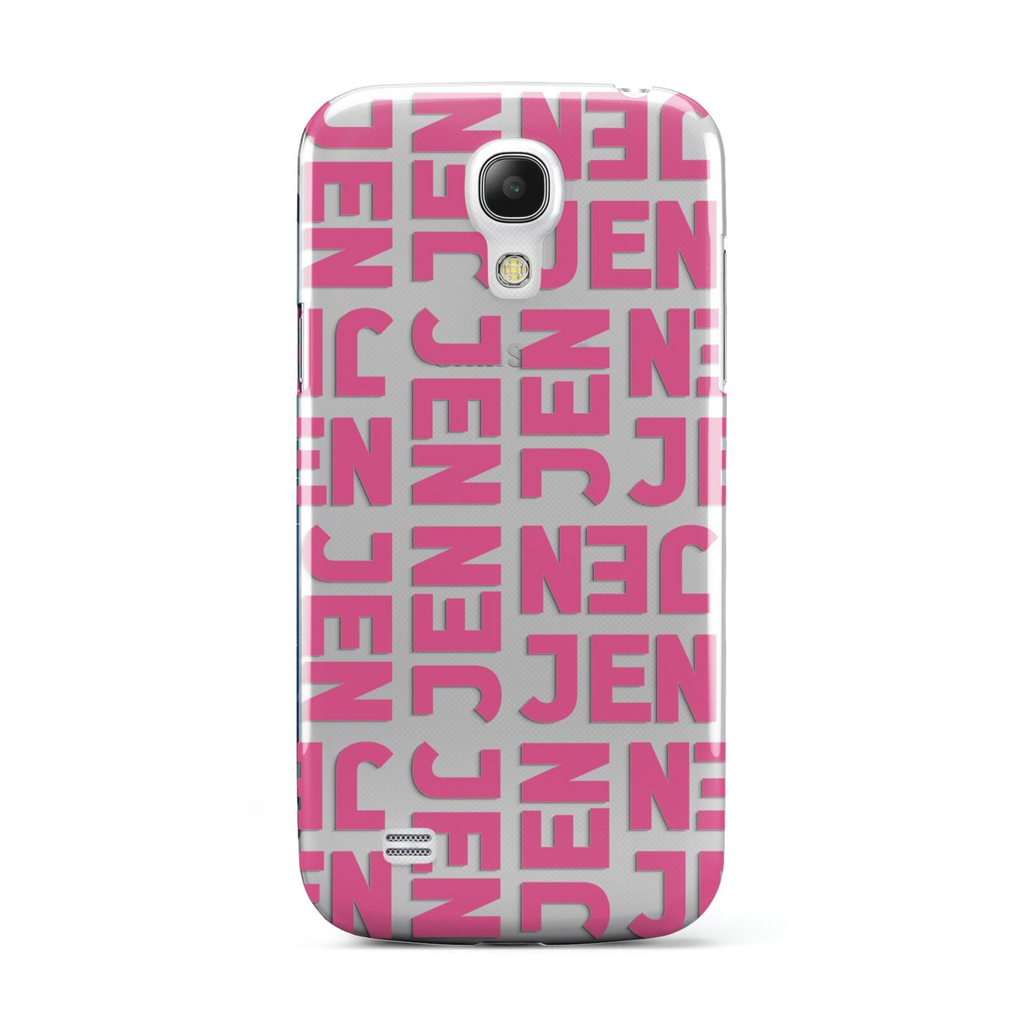 Bold Pink Repeating Name Samsung Galaxy S4 Mini Case