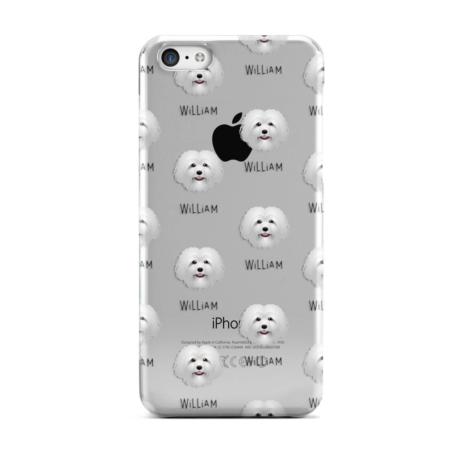 Bolognese Icon with Name Apple iPhone 5c Case