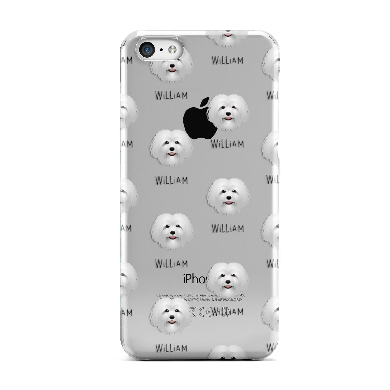 Bolognese Icon with Name Apple iPhone 5c Case