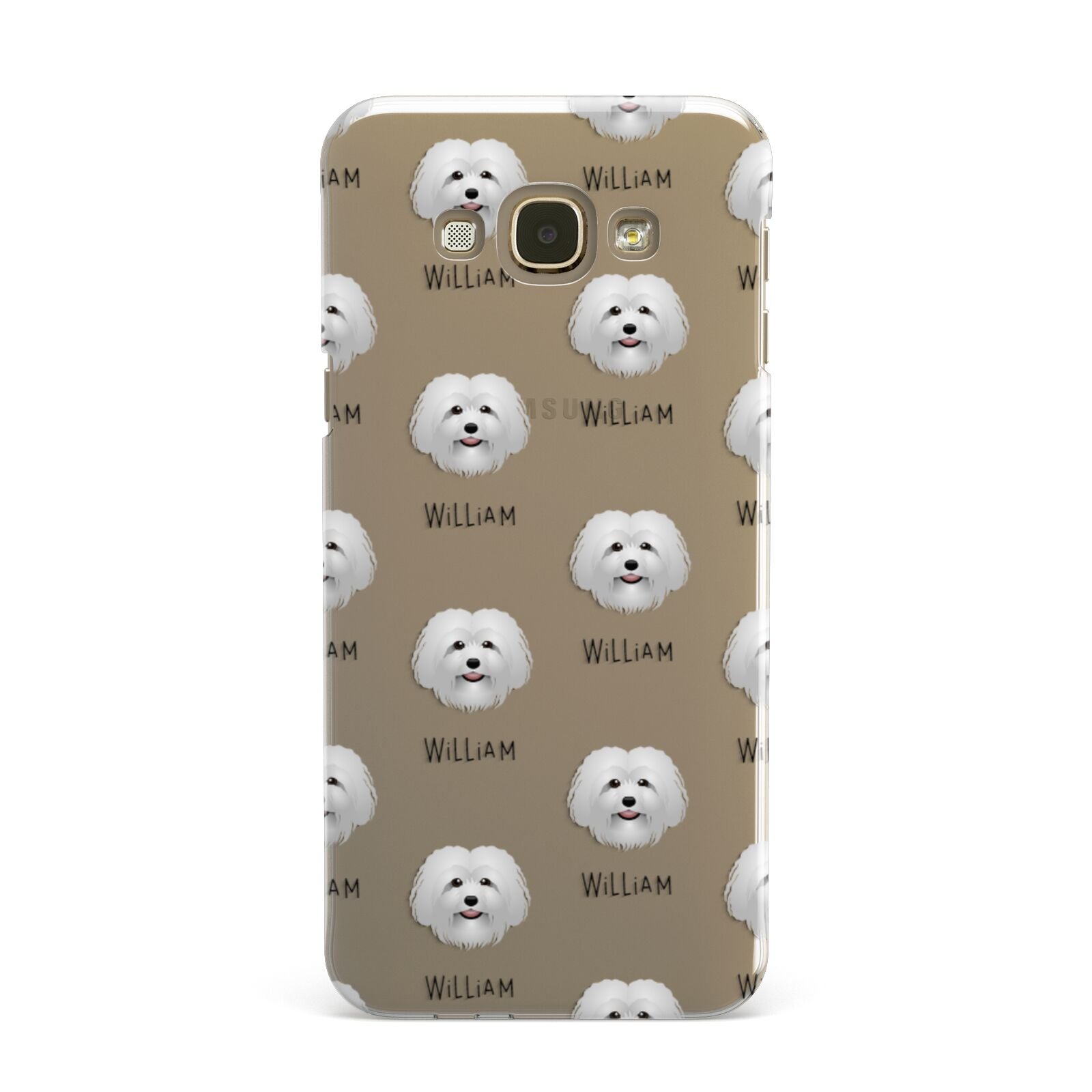 Bolognese Icon with Name Samsung Galaxy A8 Case