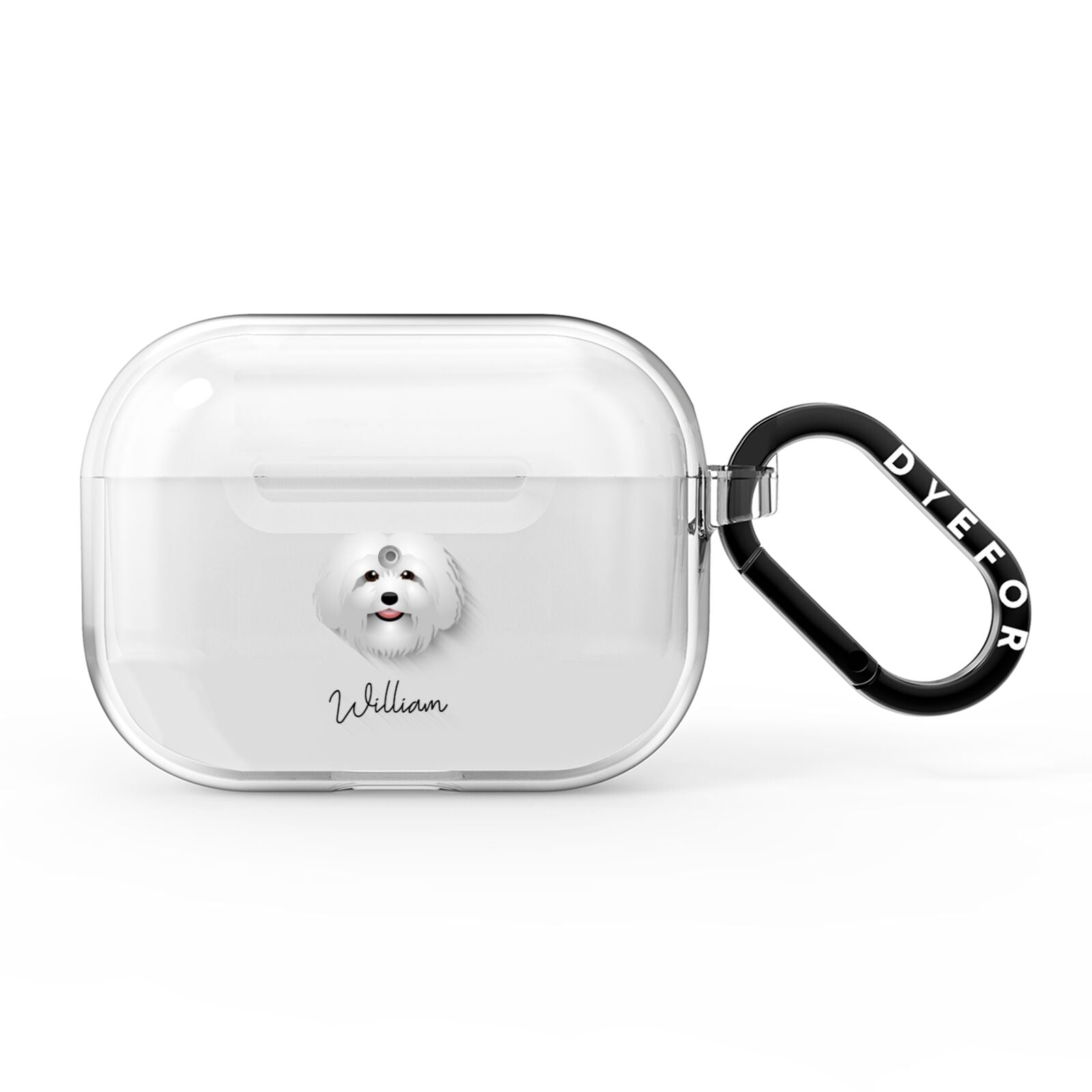 Bolognese Personalised AirPods Pro Clear Case