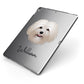 Bolognese Personalised Apple iPad Case on Grey iPad Side View