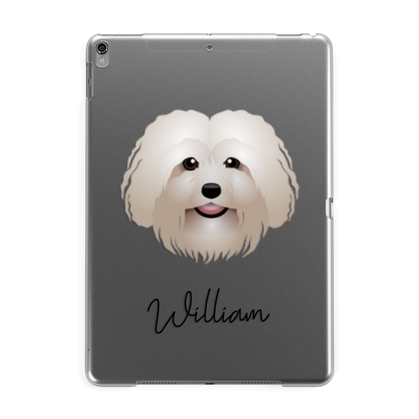 Bolognese Personalised Apple iPad Grey Case