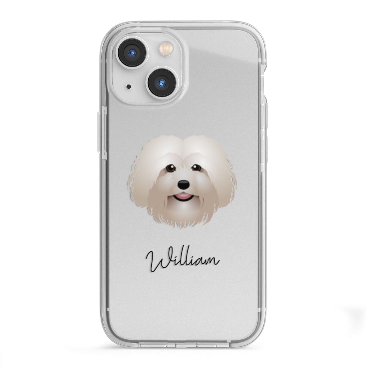 Bolognese Personalised iPhone 13 Mini TPU Impact Case with White Edges
