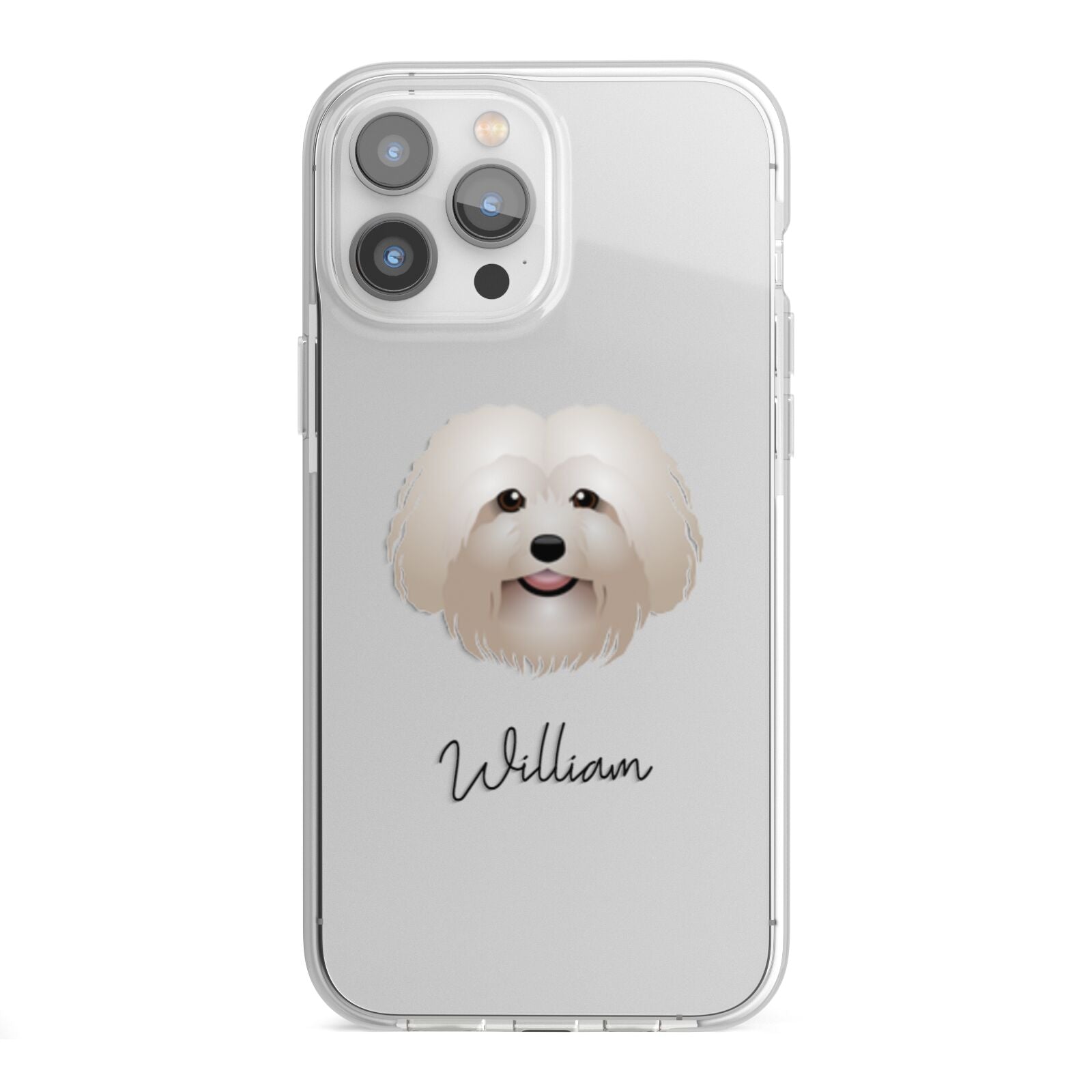 Bolognese Personalised iPhone 13 Pro Max TPU Impact Case with White Edges