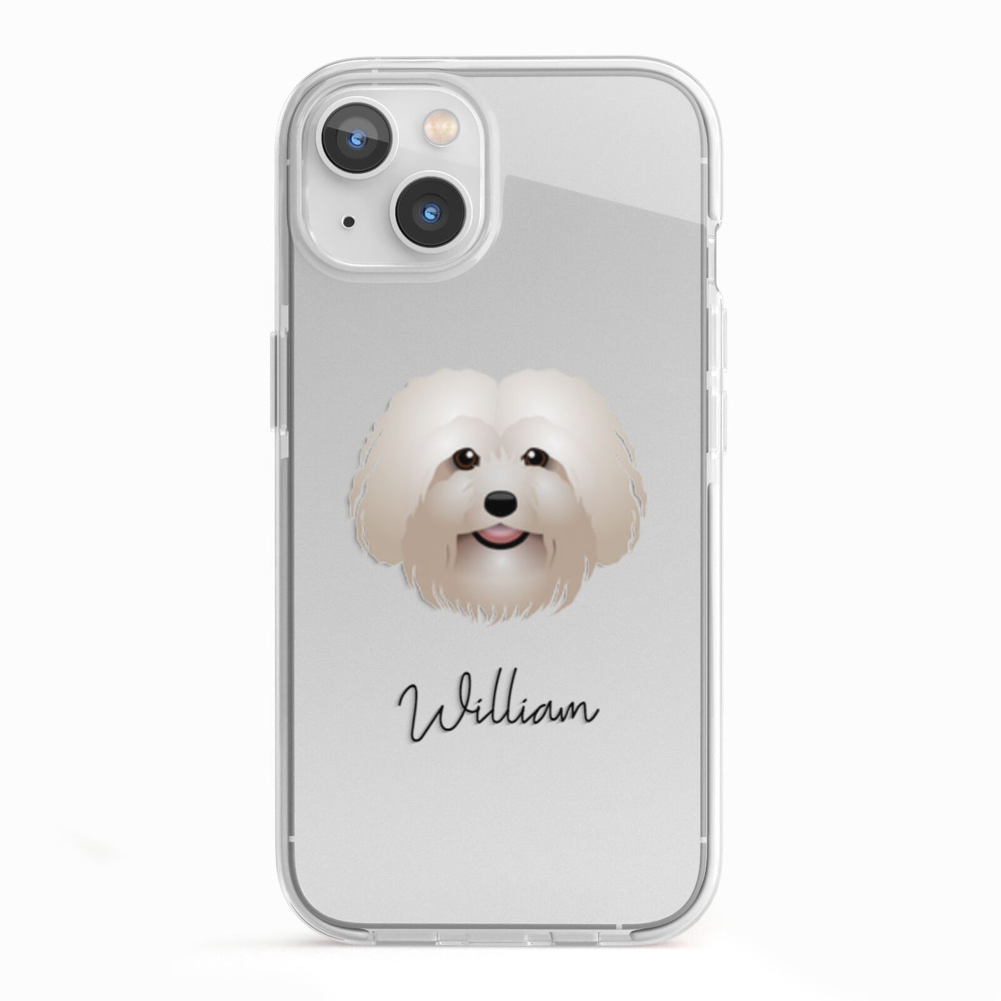 Bolognese Personalised iPhone 13 TPU Impact Case with White Edges
