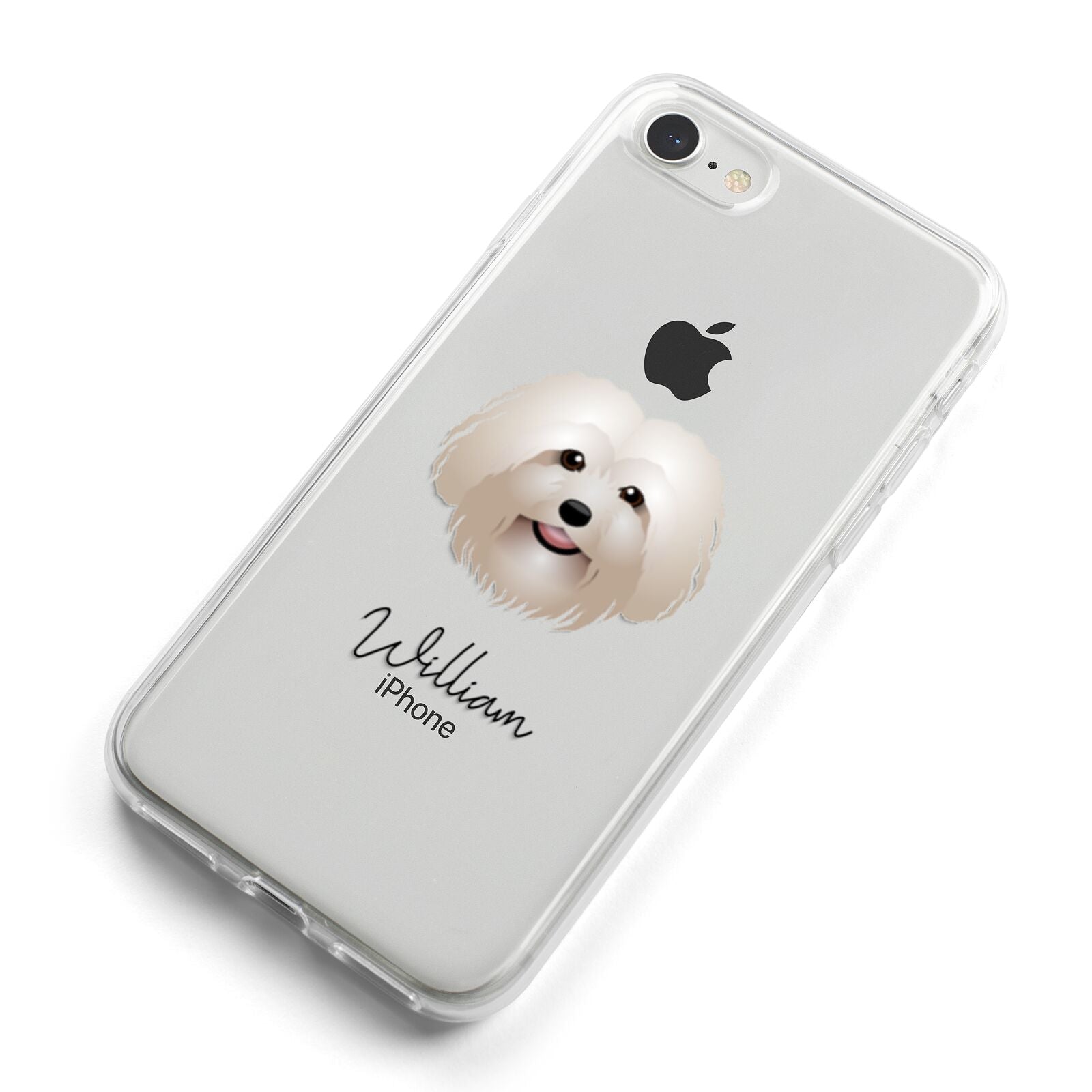 Bolognese Personalised iPhone 8 Bumper Case on Silver iPhone Alternative Image