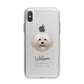 Bolognese Personalised iPhone X Bumper Case on Silver iPhone Alternative Image 1