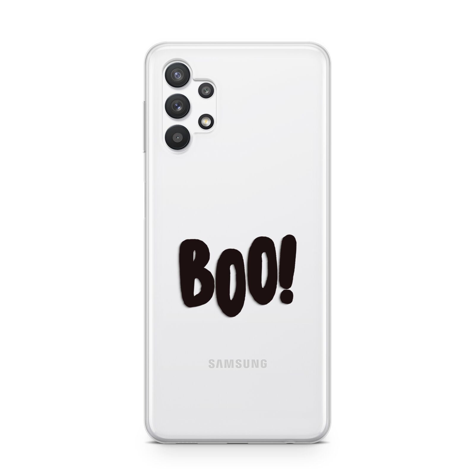 Boo Black Samsung A32 5G Case