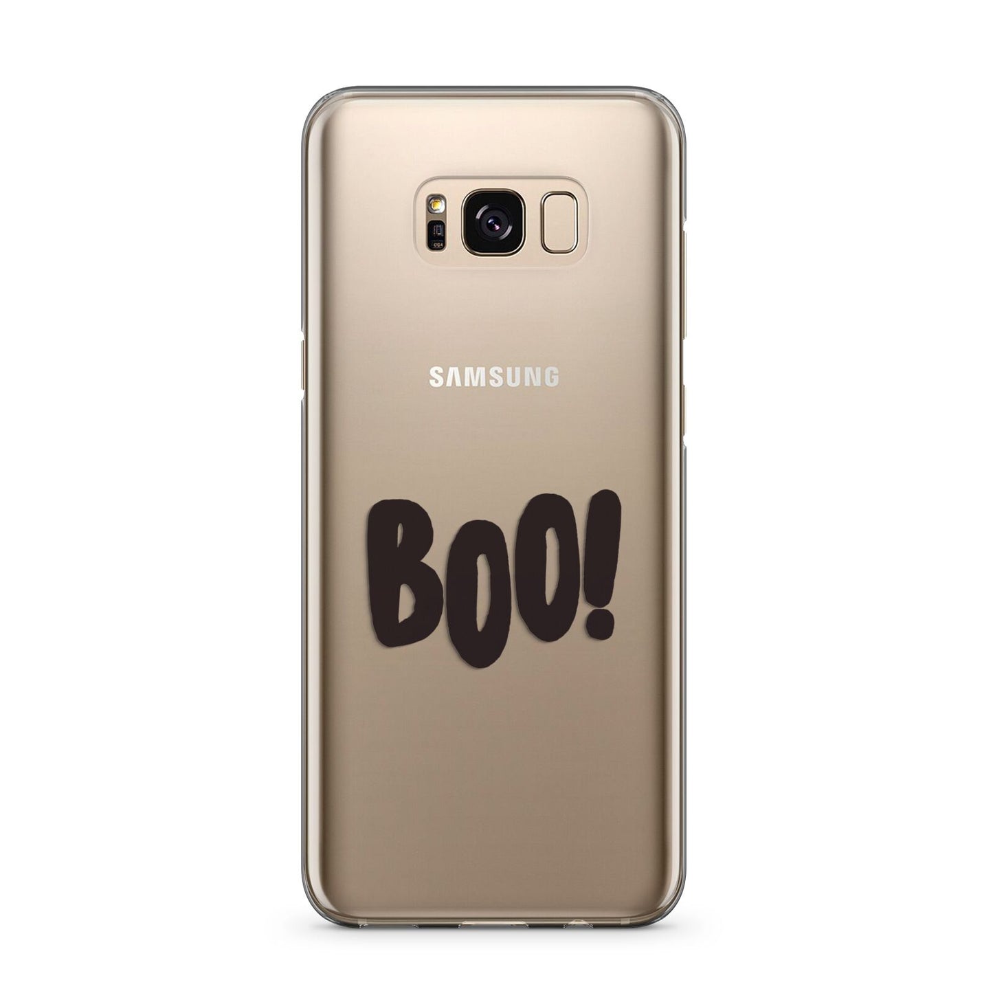 Boo Black Samsung Galaxy S8 Plus Case