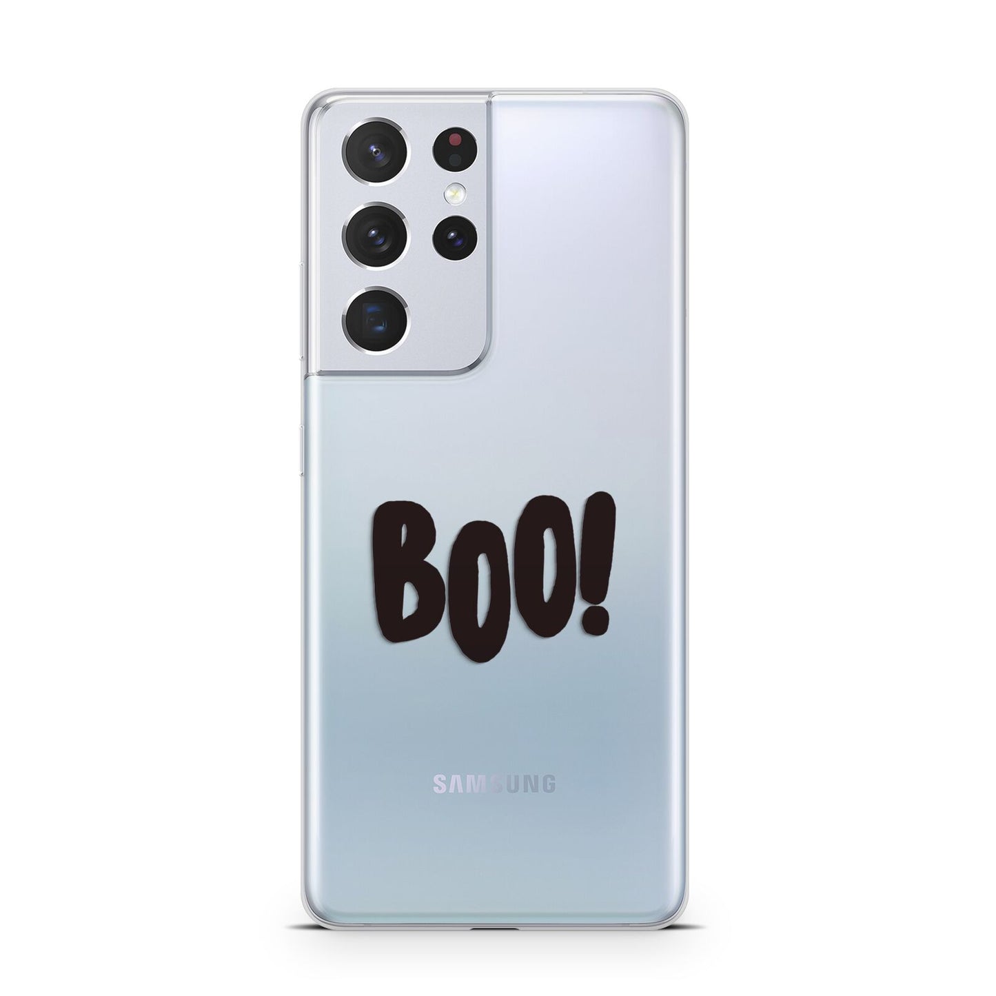 Boo Black Samsung S21 Ultra Case