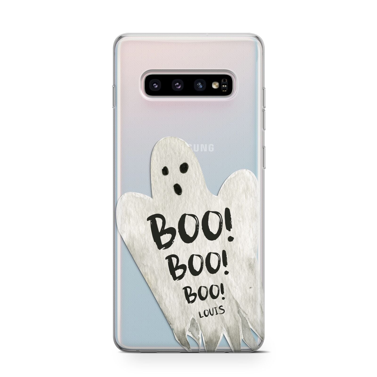 Boo Ghost Custom Protective Samsung Galaxy Case