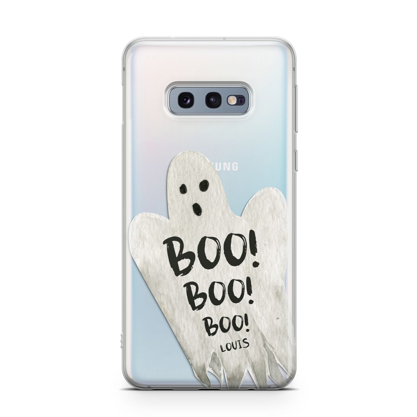 Boo Ghost Custom Samsung Galaxy S10E Case