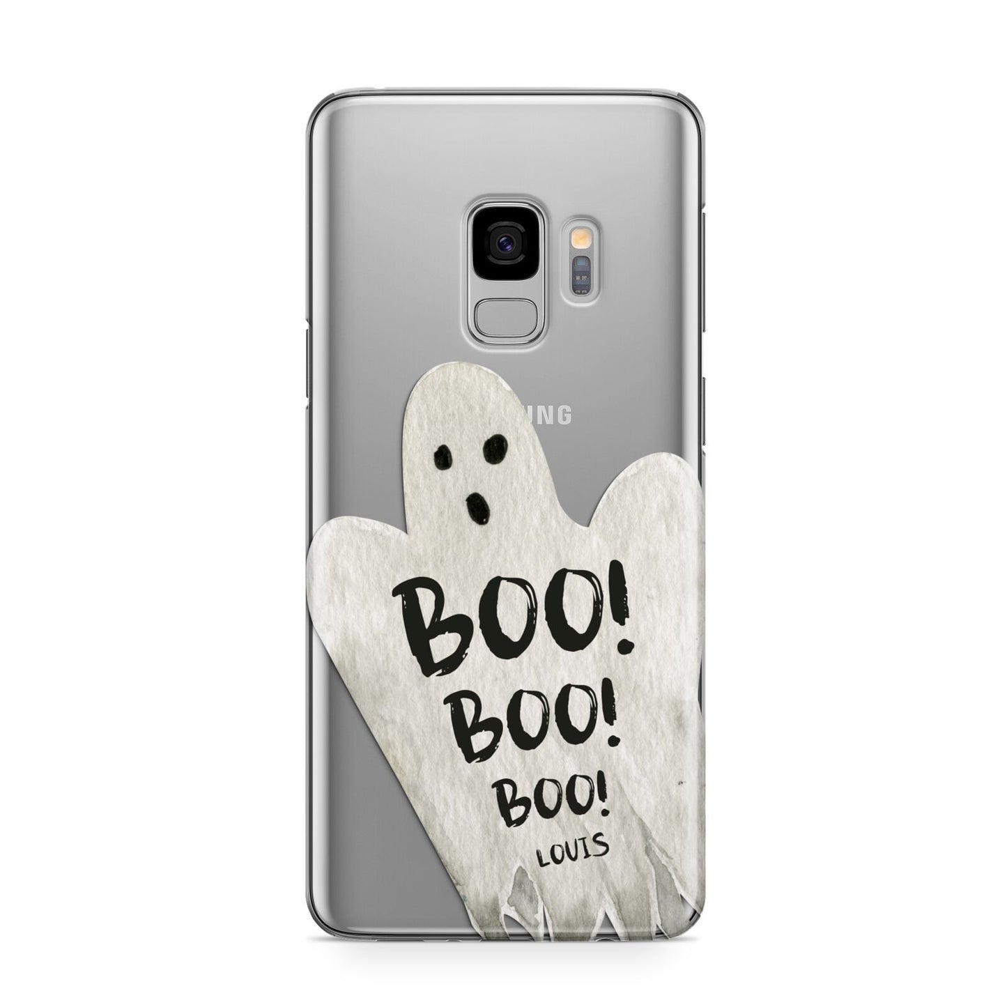 Boo Ghost Custom Samsung Galaxy S9 Case