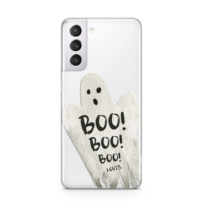 Boo Ghost Custom Samsung S21 Case