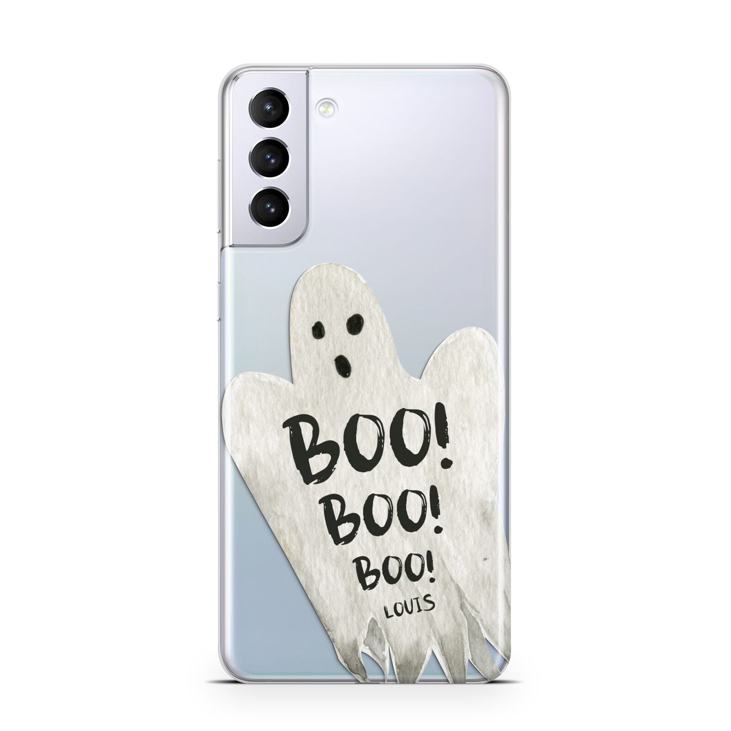 Boo Ghost Custom Samsung S21 Plus Case