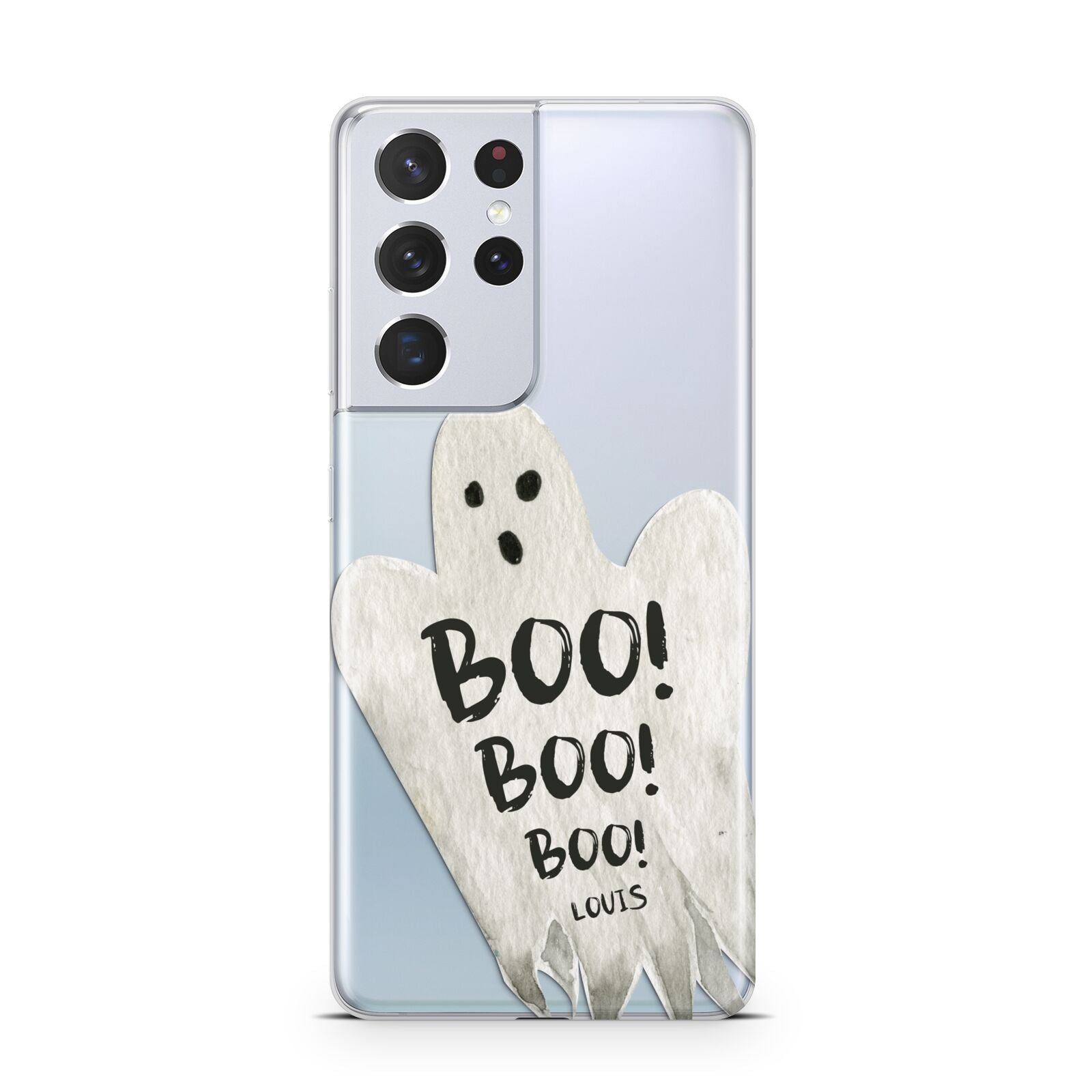 Boo Ghost Custom Samsung S21 Ultra Case