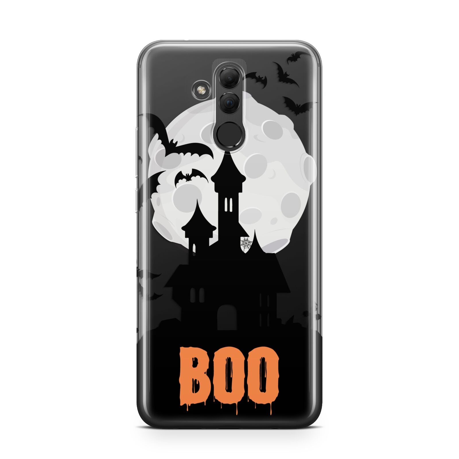 Boo Gothic Black Halloween Huawei Mate 20 Lite