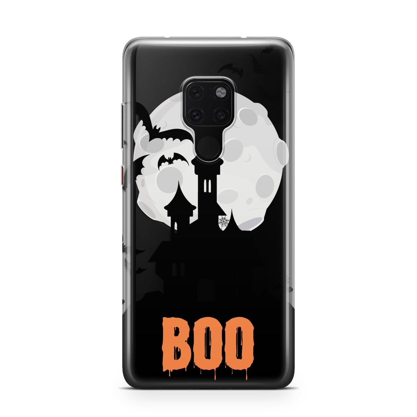 Boo Gothic Black Halloween Huawei Mate 20 Phone Case