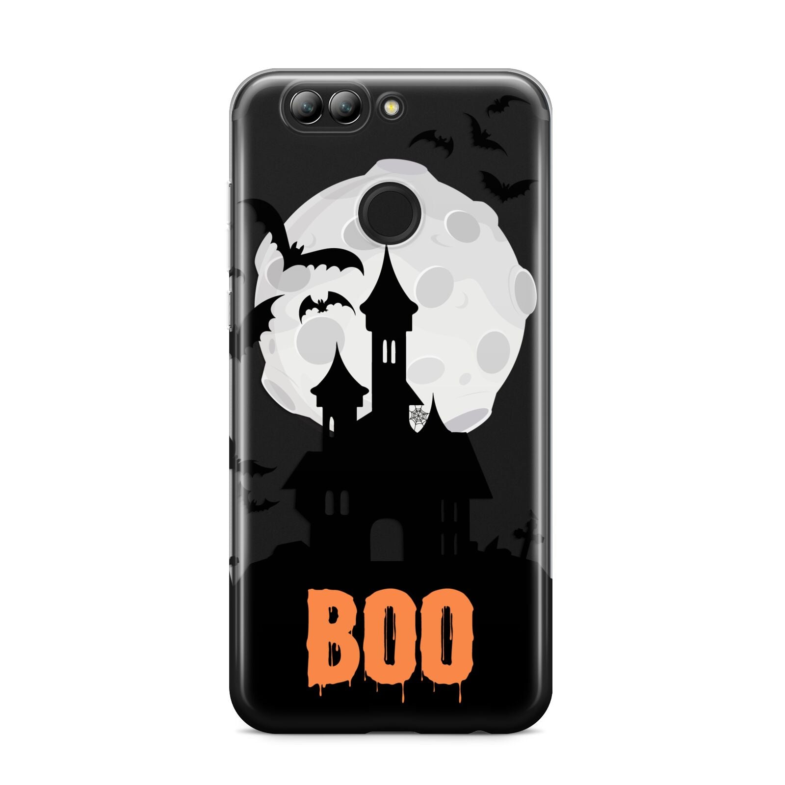 Boo Gothic Black Halloween Huawei Nova 2s Phone Case