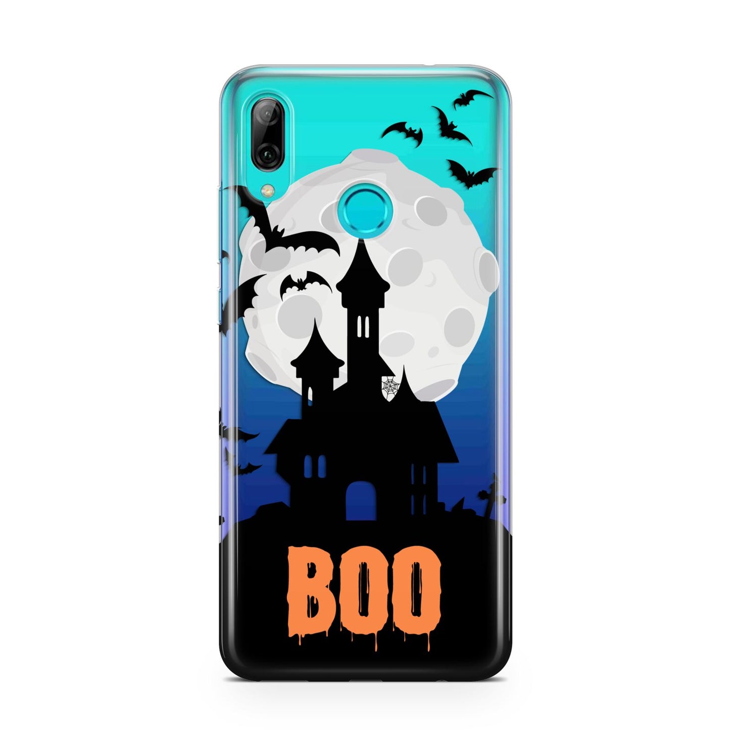 Boo Gothic Black Halloween Huawei P Smart 2019 Case