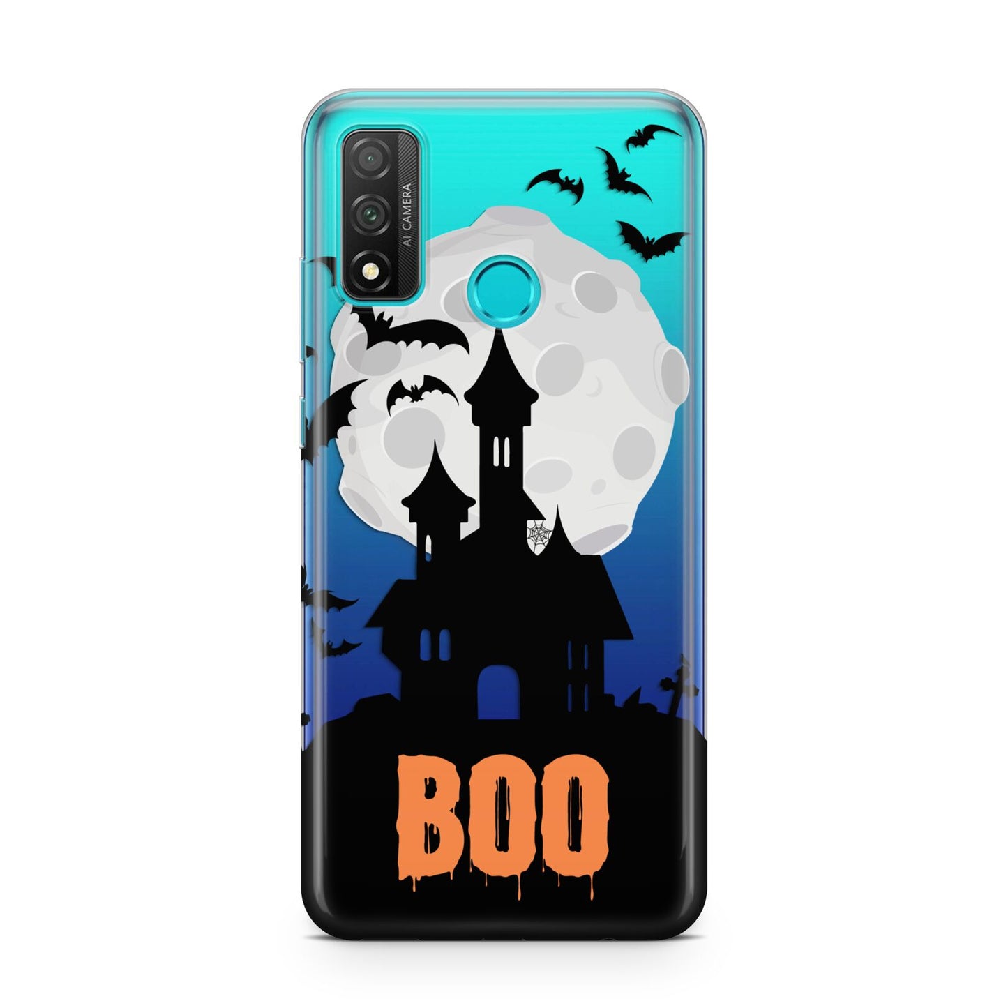 Boo Gothic Black Halloween Huawei P Smart 2020