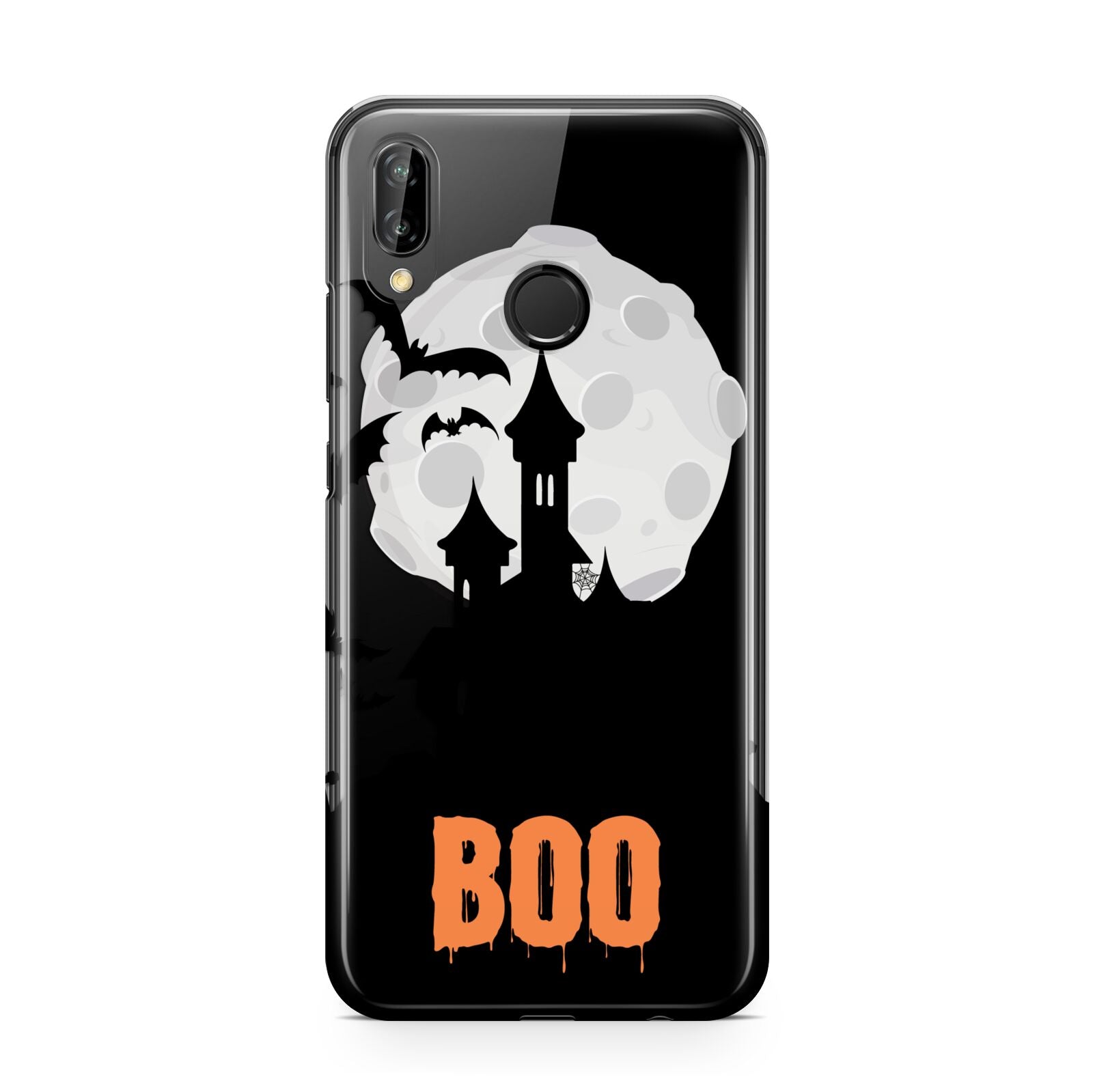 Boo Gothic Black Halloween Huawei P20 Lite Phone Case