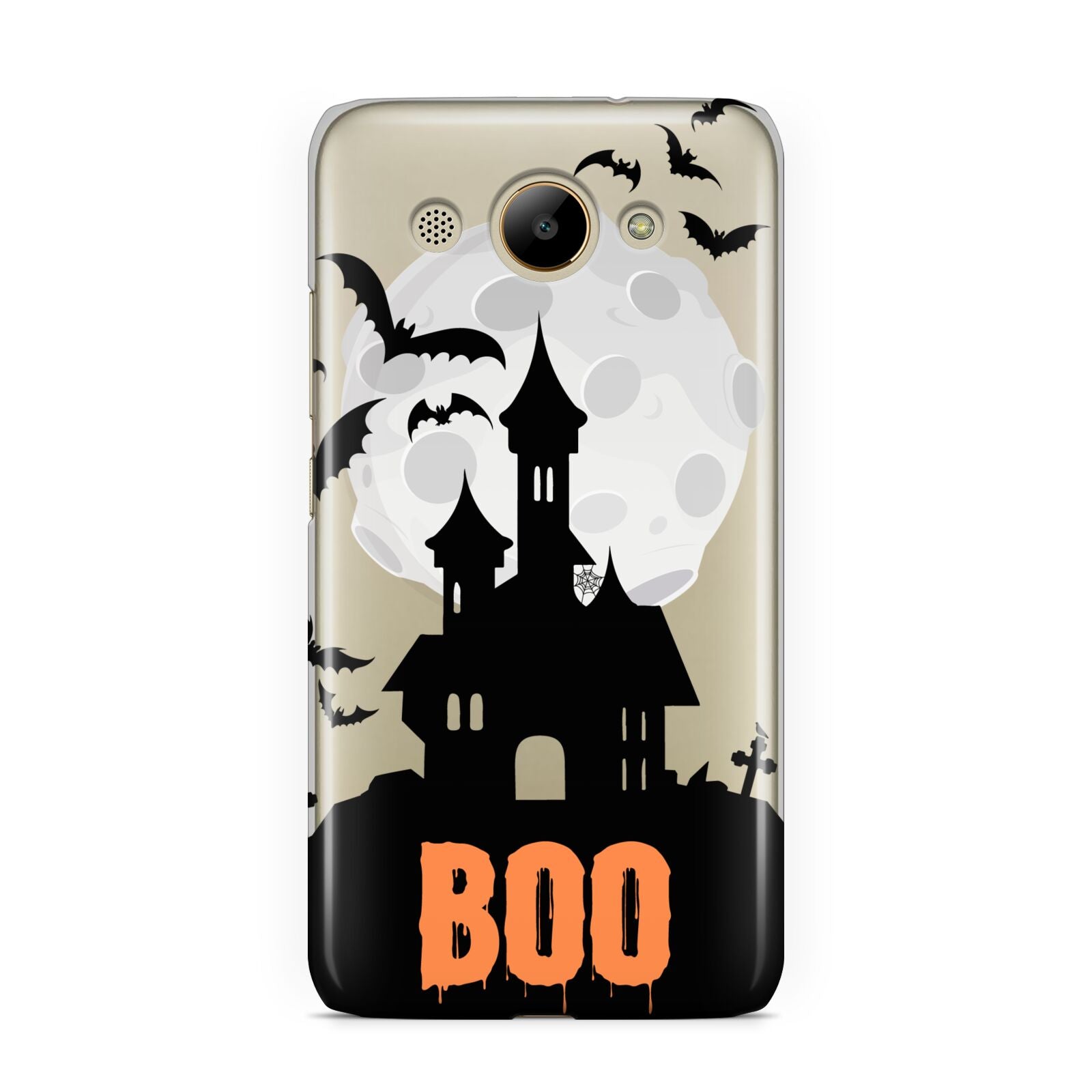 Boo Gothic Black Halloween Huawei Y3 2017