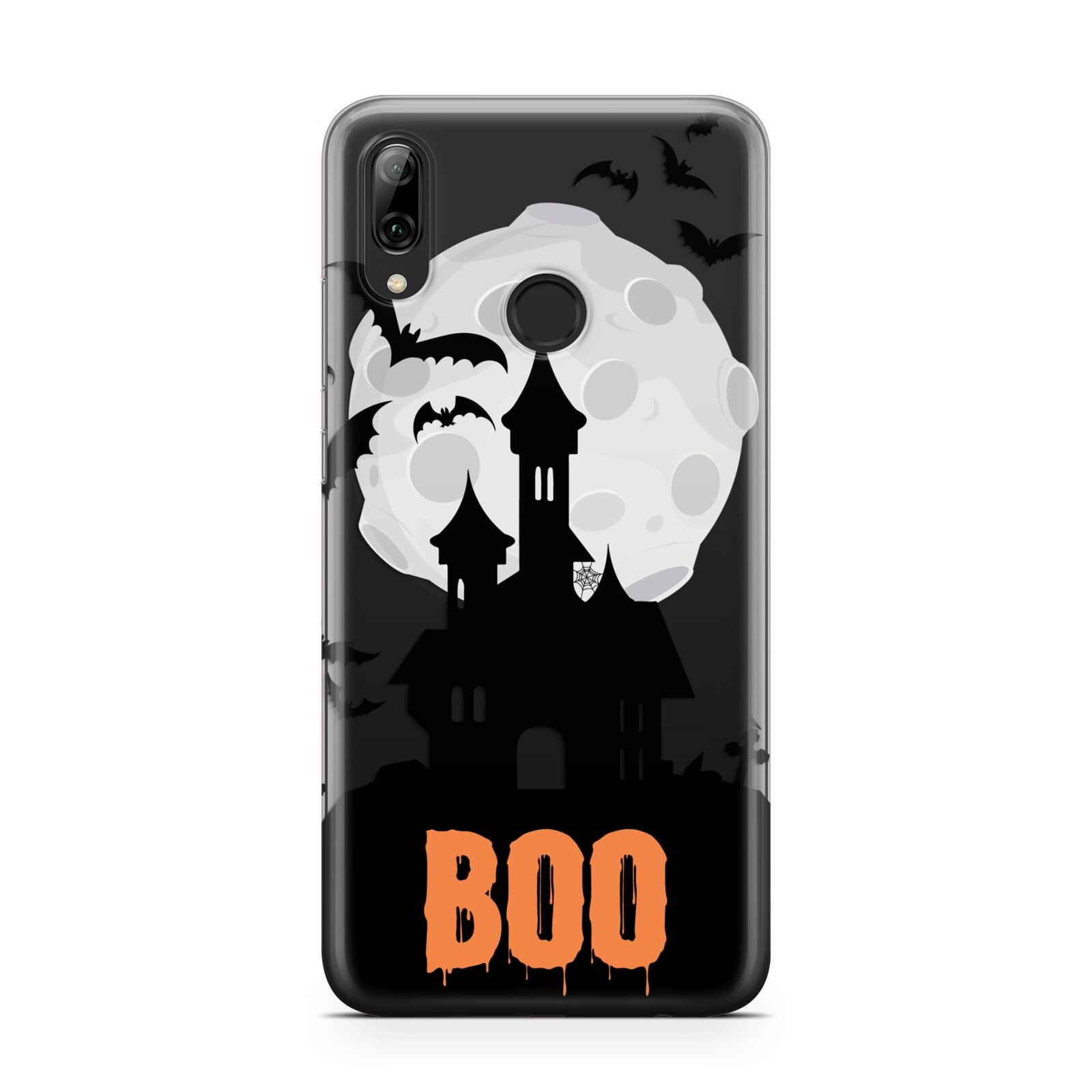 Boo Gothic Black Halloween Huawei Y7 2019