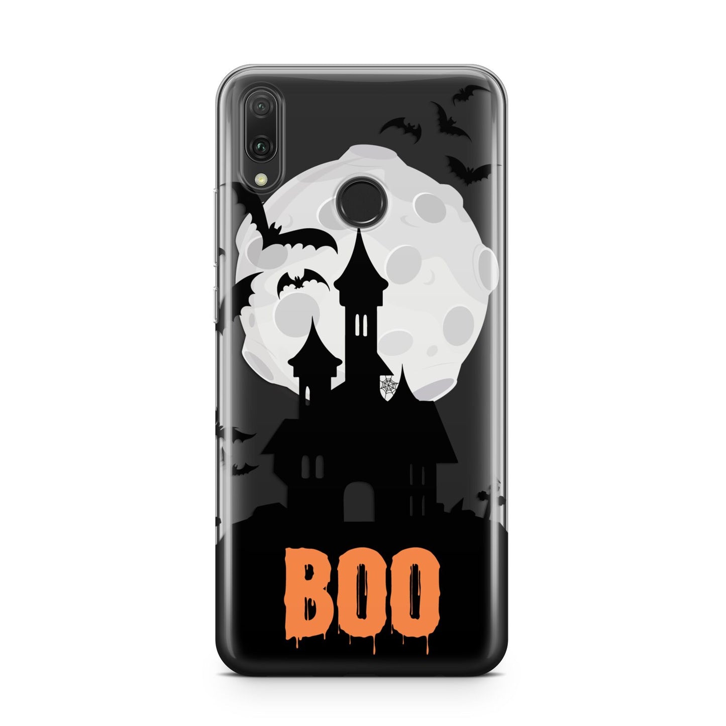 Boo Gothic Black Halloween Huawei Y9 2019