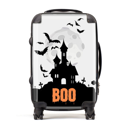 Boo Gothic Black Halloween Suitcase