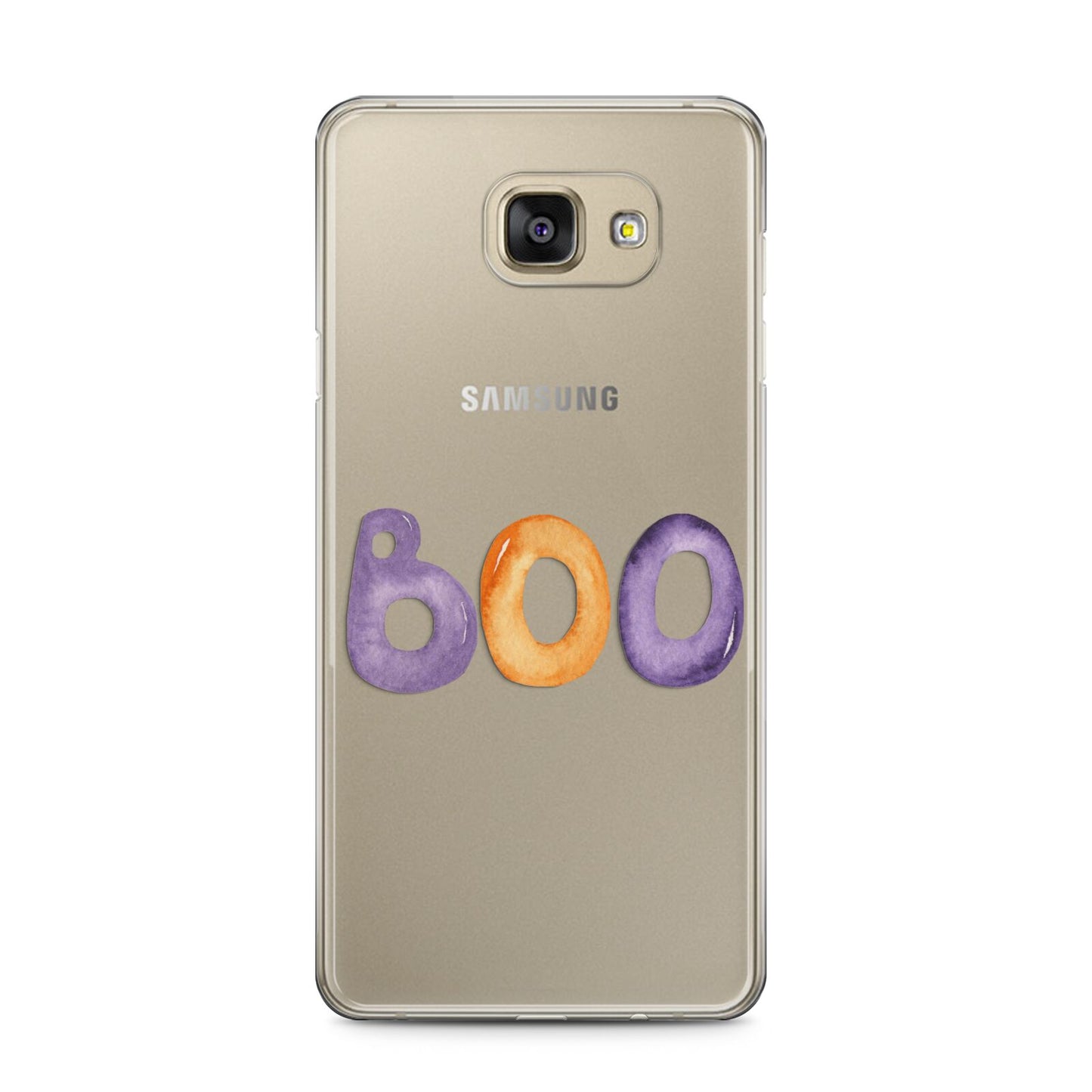 Boo Samsung Galaxy A5 2016 Case on gold phone