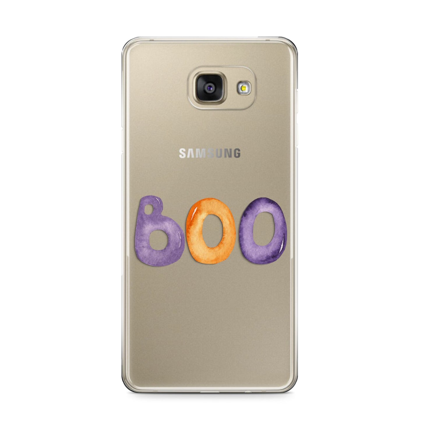 Boo Samsung Galaxy A9 2016 Case on gold phone