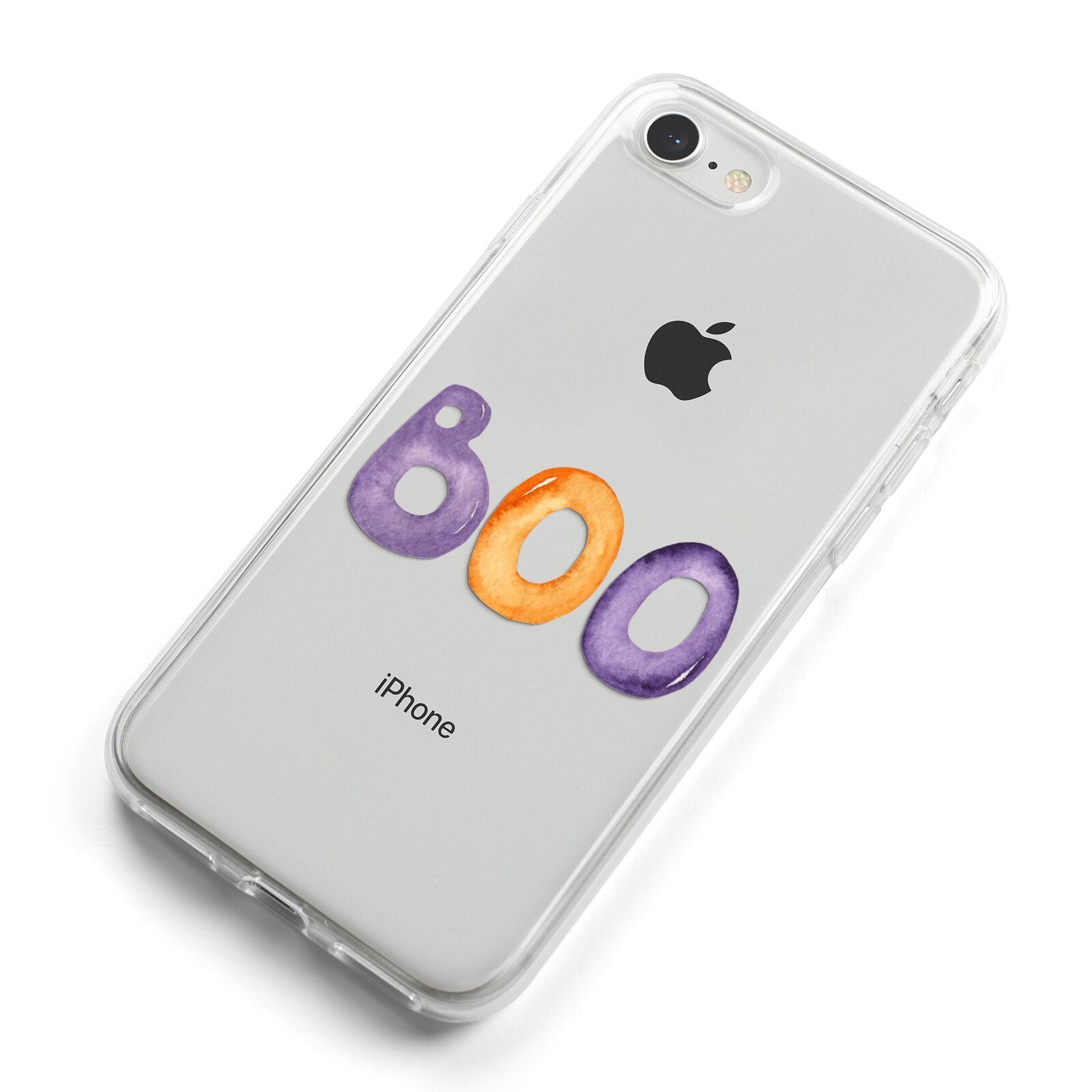 Boo iPhone 8 Bumper Case on Silver iPhone Alternative Image