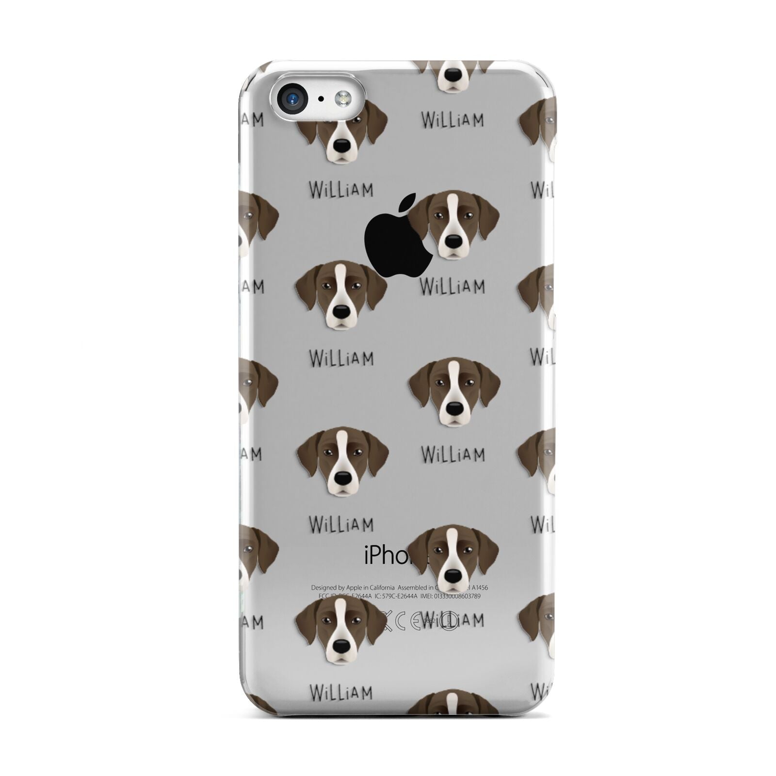 Borador Icon with Name Apple iPhone 5c Case