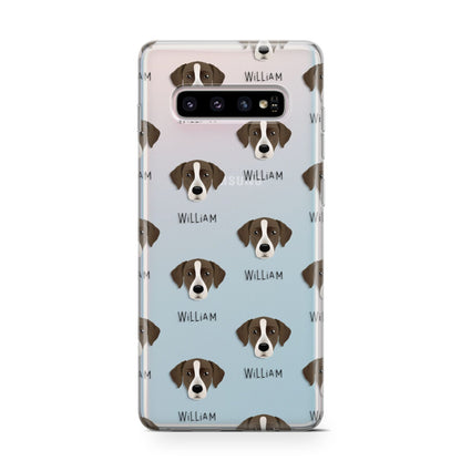 Borador Icon with Name Samsung Galaxy S10 Case