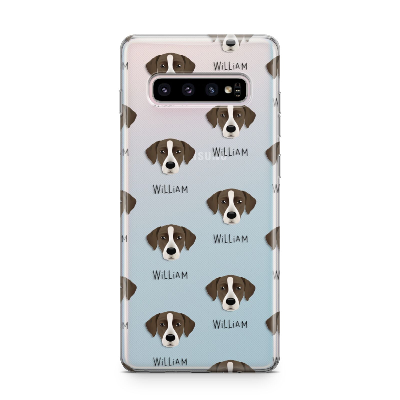 Borador Icon with Name Samsung Galaxy S10 Plus Case