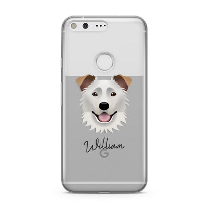 Border Collie Personalised Google Pixel Case