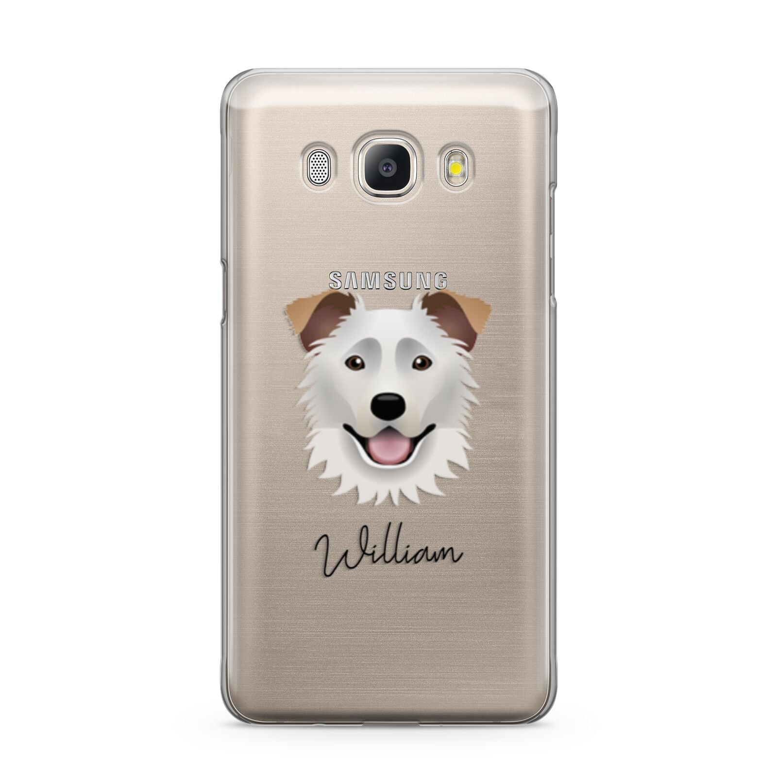 Border Collie Personalised Samsung Galaxy J5 2016 Case