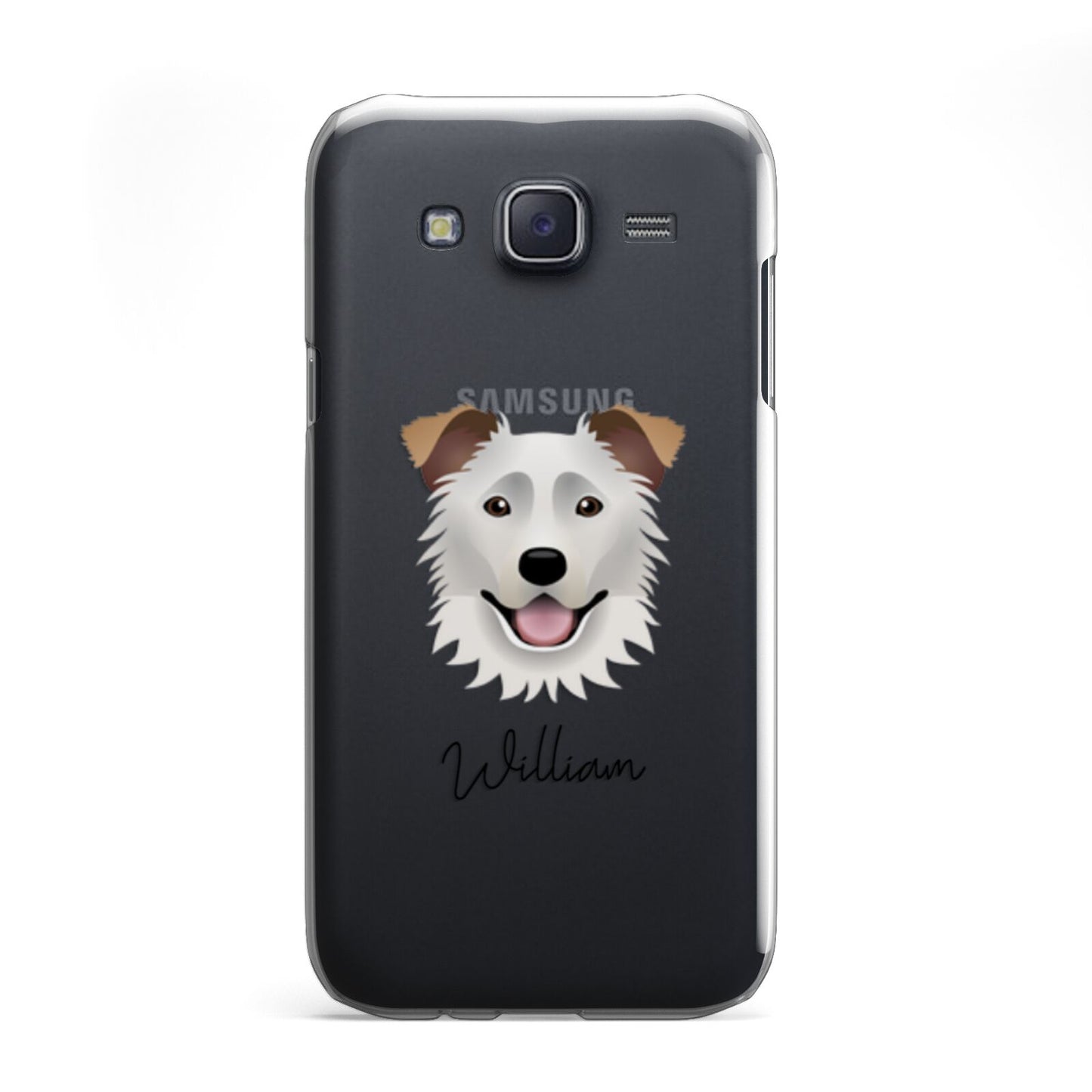 Border Collie Personalised Samsung Galaxy J5 Case