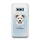 Border Collie Personalised Samsung Galaxy S10E Case