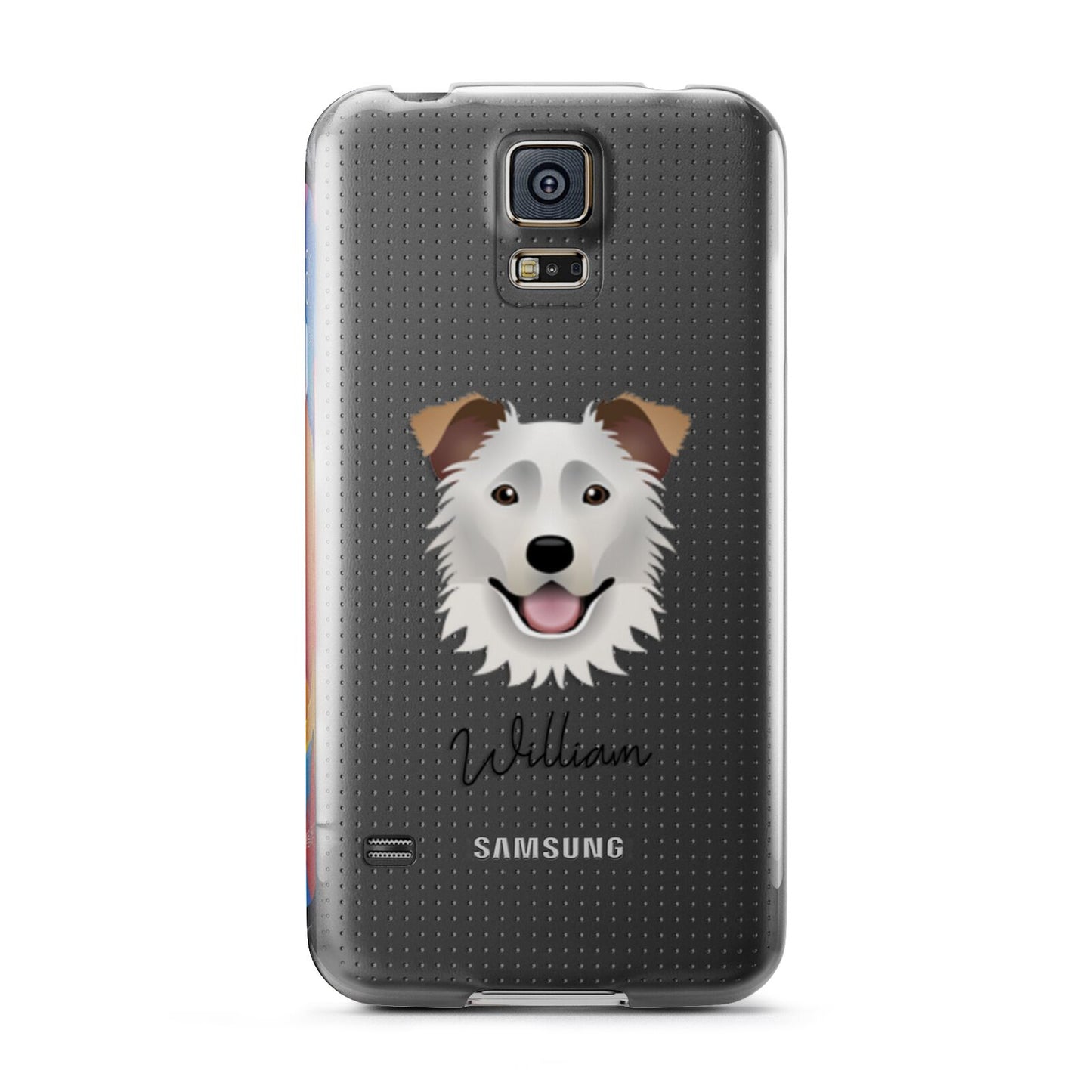 Border Collie Personalised Samsung Galaxy S5 Case