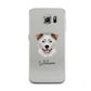 Border Collie Personalised Samsung Galaxy S6 Case